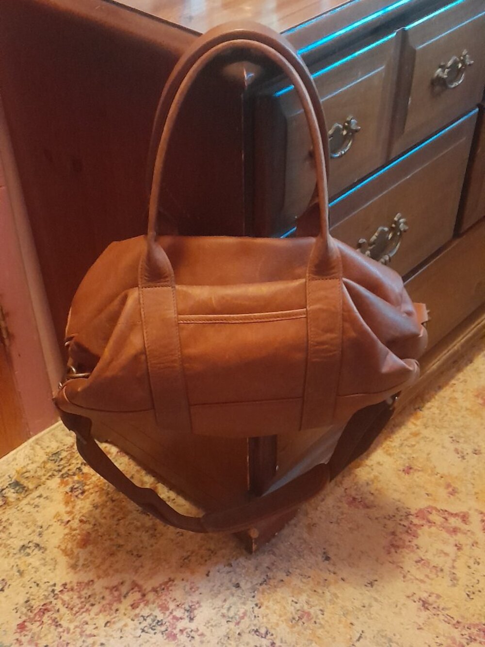 Moore and Giles men's duffel bag